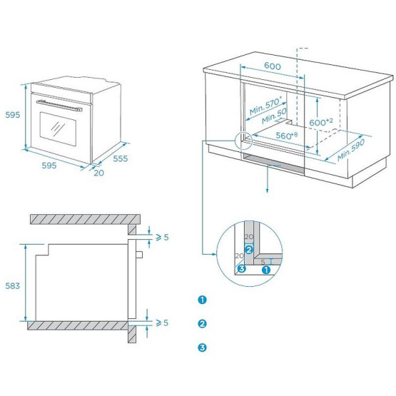 Фурна за вграждане Finlux FX 965 A IX