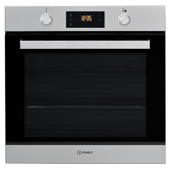 Фурна за вграждане Indesit IFW 6841 JH/IX , 71 L , Push бутони , А+ - Indesit