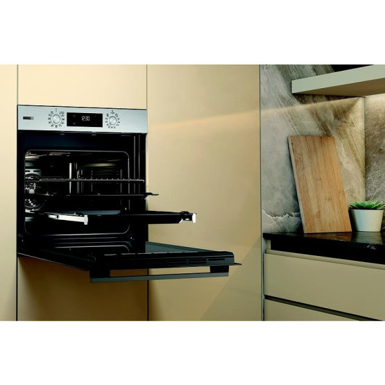 Фурна за вграждане Whirlpool OMSK58HU1SX , 71 , Hydrolitic , Push бутони , А+ - Whirlpool