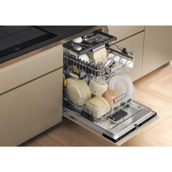 Съдомиялна машина за вграждане Whirlpool W7I HF60 TUS , 15 комплекта, 600 Ш, мм, A