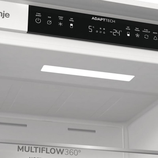 Вграден хладилник с фризер Gorenje NRKI519E41 , 284 l, E , No Frost , Да