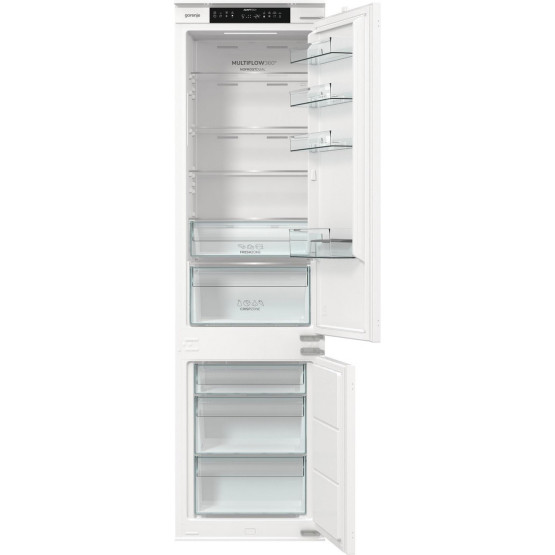 Вграден хладилник с фризер Gorenje NRKI519E41 , 284 l, E , No Frost , Да