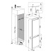 Вграден хладилник с фризер Whirlpool WHC18 T574 P , 250 l, C , No Frost - Whirlpool