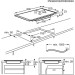 Вграден керамичен плот AEG NII84B10AB (ST)