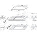 Вграден керамичен плот Whirlpool WS Q2160 NE , Индукционен - Whirlpool