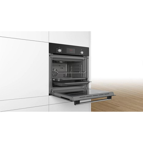 Фурна за вграждане Bosch HBF134EB1 , 66 , Eco Clean Direct , Push бутони , А - Bosch