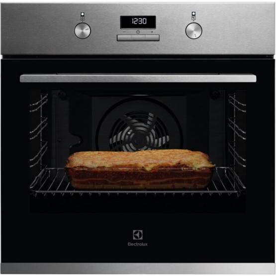 Фурна за вграждане Electrolux KOF3H70X(ST) , 72 L , Push бутони , А - Electrolux