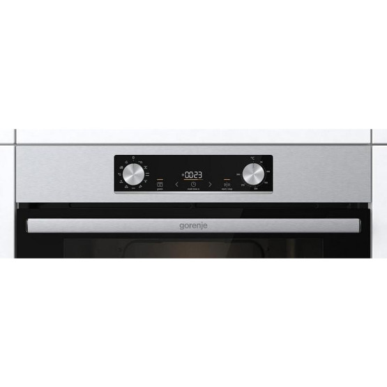 Фурна за вграждане Gorenje BO6735E02X , 77 , Push бутони , А , Водно почистване - Gorenje