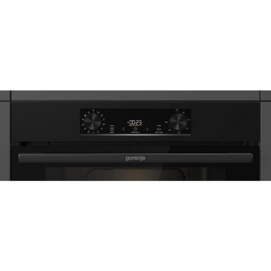 Фурна за вграждане Gorenje BOP6737E02BK , Механично , 77 , А , Пиролиза