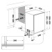Съдомиялна машина за вграждане Hotpoint-Ariston HIC 3C26N WF , 14 комплекта, 600 Ш, мм, E - Hotpoint-Ariston