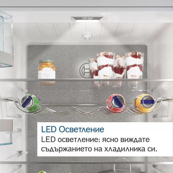 Вграден хладилник с фризер Bosch KIN86VFE0 , 260 l, E , No Frost - Bosch