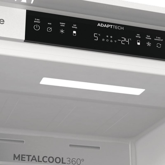 Вграден хладилник с фризер Gorenje NRKI517E82WF , 252 l, E , No Frost , Да