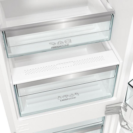 Вграден хладилник с фризер Gorenje NRKI517E82WF , 252 l, E , No Frost , Да