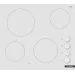 Вграден керамичен плот Bosch PKE612CA2E