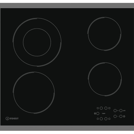Вграден керамичен плот Indesit RI 261 X , Електрически - Indesit