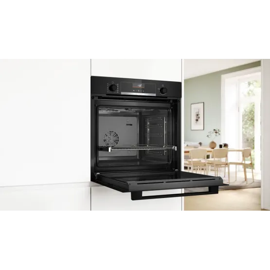 Фурна за вграждане Bosch HBG536EB3 , 71 , Eco Clean Direct , Push бутони , А+