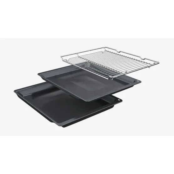 Фурна за вграждане Bosch HBG536EB3 , 71 , Eco Clean Direct , Push бутони , А+