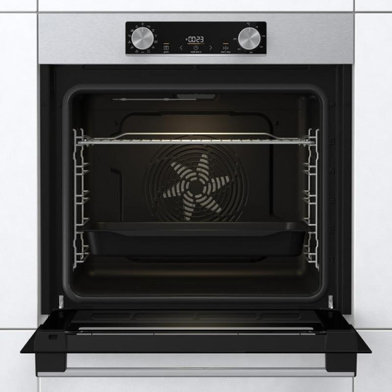 Фурна за вграждане Gorenje BOP6737E02XK , Механично , 77 , А , Пиролиза