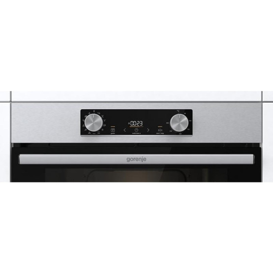 Фурна за вграждане Gorenje BOP6737E02XK , Механично , 77 , А , Пиролиза