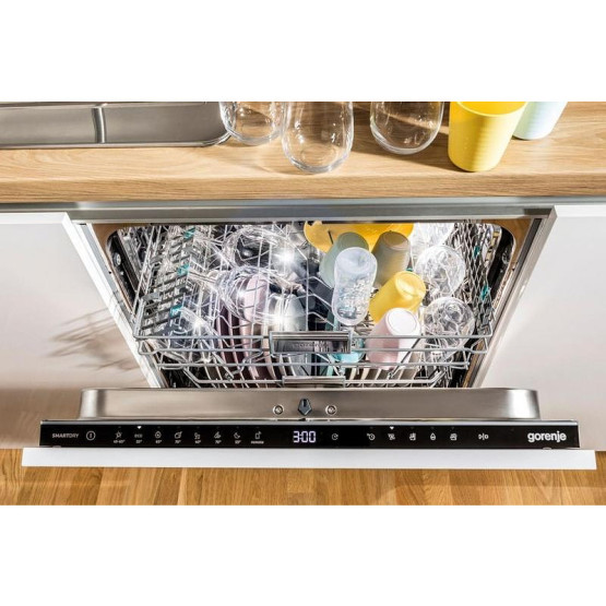 Съдомиялна машина за вграждане Gorenje GV643D60 , 16 комплекта, 600 Ш, мм, D - Gorenje