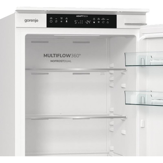 Вграден хладилник с фризер Gorenje NRKI517E41 , 252 l, E , No Frost , Да