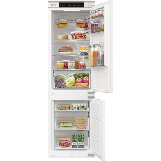 Вграден хладилник с фризер Gorenje NRKI517E41 , 252 l, E , No Frost , Да