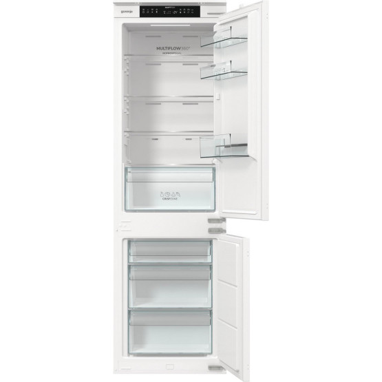 Вграден хладилник с фризер Gorenje NRKI517E41 , 252 l, E , No Frost , Да