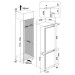 Вграден хладилник с фризер Whirlpool WHC18 T573 , 250 l, D , No Frost - Whirlpool