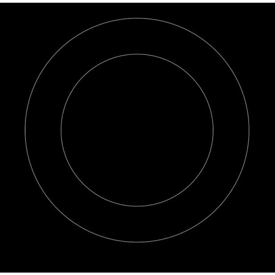 Вграден керамичен плот Whirlpool WRD 6030 B , Електрически