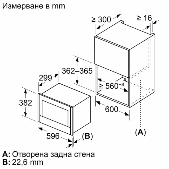 Вградена микровълнова фурна NEFF NR9WR21Y1 Flex design