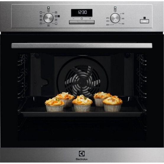 Фурна за вграждане Electrolux EOD3H70X STEAM , 72 L , Push бутони , А , Водно почистване - Electrolux