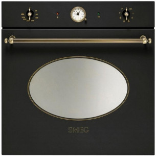 Фурна за вграждане SMEG SFP805AO , Механично , 70 , А , Пиролиза