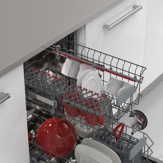 Съдомиялна машина за вграждане Sharp QW-NS14I49EX , 10 комплекта, 45 Ш, мм, E - Sharp