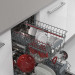 Съдомиялна машина за вграждане Sharp QW-NS14I49EX , 10 комплекта, 45 Ш, мм, E - Sharp