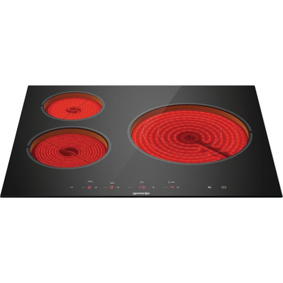Вграден керамичен плот Gorenje ECT632BSCE , Електрически