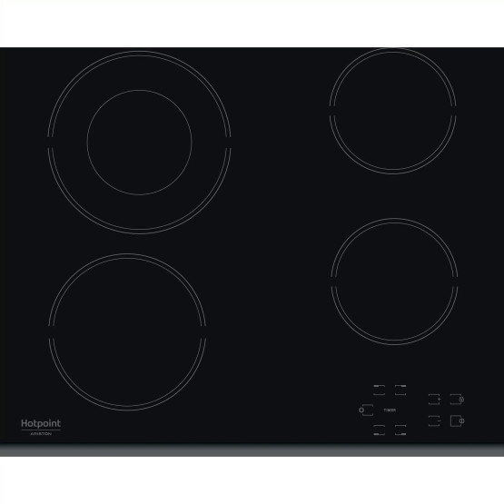 Вграден керамичен плот Hotpoint-Ariston HR 632 B , Електрически - Hotpoint-Ariston