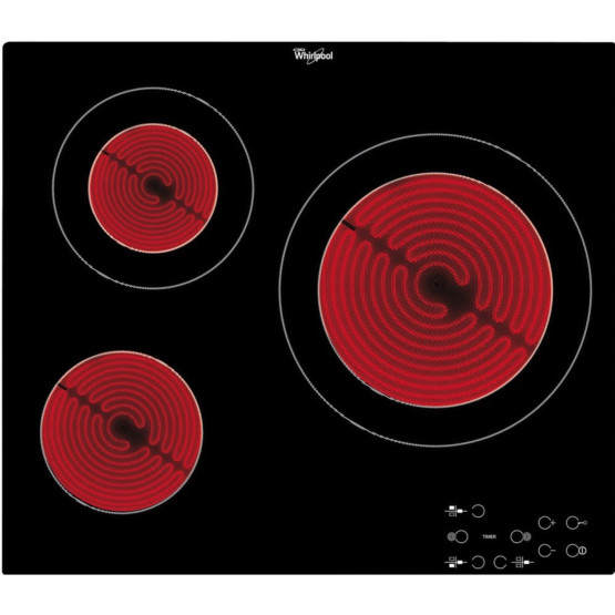 Вграден керамичен плот Whirlpool AKT 8030/NE , Електрически - Whirlpool