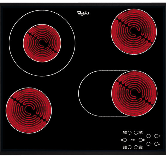 Вграден керамичен плот Whirlpool AKT 8190/BA , Електрически - Whirlpool