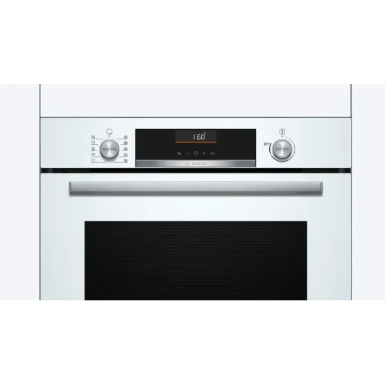 Фурна за вграждане Bosch HBG536EW3 , Eco Clean Direct , Push бутони