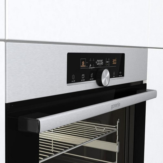 Фурна за вграждане Gorenje BOS6747A01X , 77 , А+ , Водно почистване , Електронно - Gorenje
