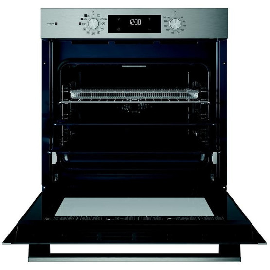 Фурна за вграждане Hotpoint-Ariston HAO 458HSU1F X. , 71 , Push бутони , А+ , Водно почистване