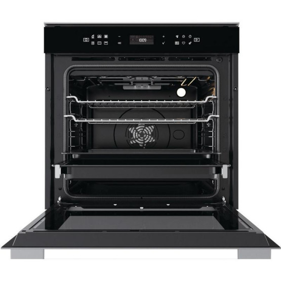 Фурна за вграждане Whirlpool W7 OM4 4S1 P BL , 73 , А+ , Пиролиза , Сензорно - Whirlpool