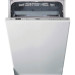 Съдомиялна машина за вграждане Whirlpool WSIC 3M27 C , 10 комплекта, 450 Ш, мм, E - Whirlpool