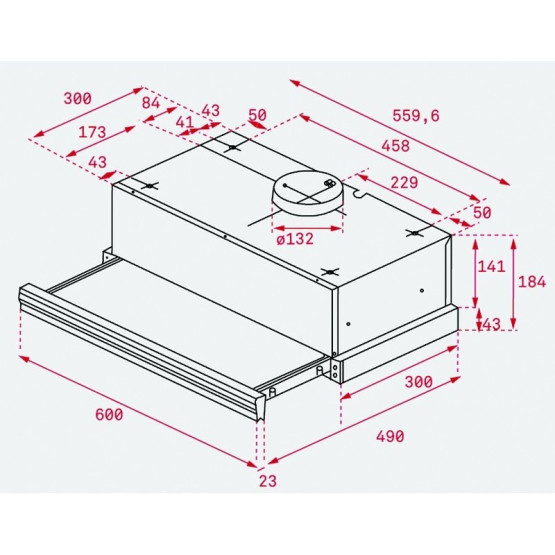 Вграден абсорбатор Teka CNL 6415 PLUS E.390.БЯ - Teka