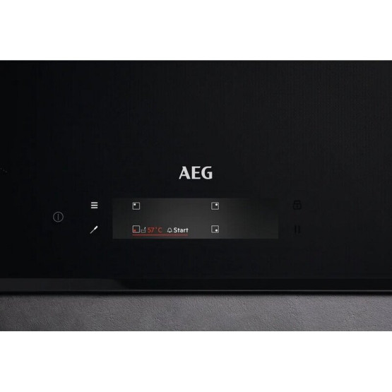 Вграден керамичен плот AEG IAE64881FB(ST) , Индукционен - AEG