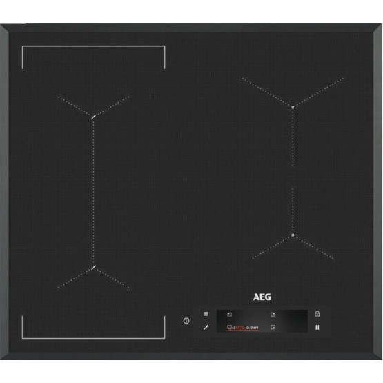 Вграден керамичен плот AEG IAE64881FB(ST) , Индукционен - AEG