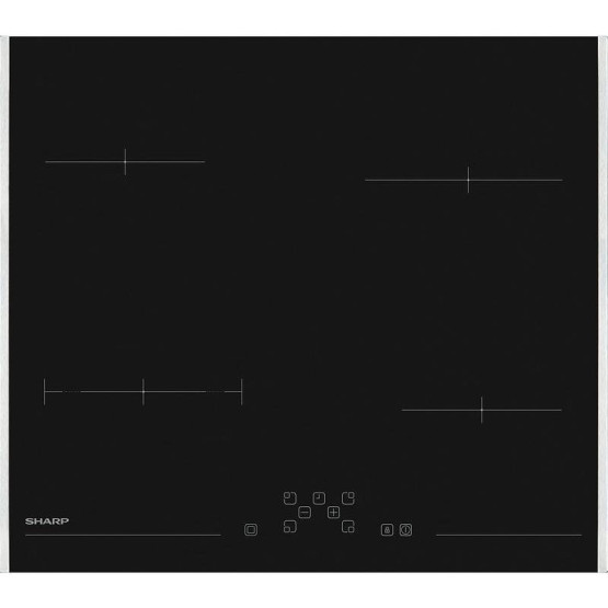 Вграден керамичен плот Sharp KH-6V08FT0K-EU - Sharp