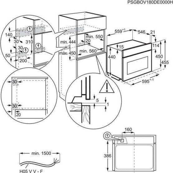 Вградена фурна AEG KMK965090T (ST)