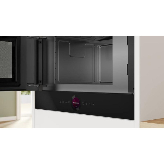 Вградена микровълнова фурна Bosch BFL7221B1 , 21 , Hydrolitic , Електронно