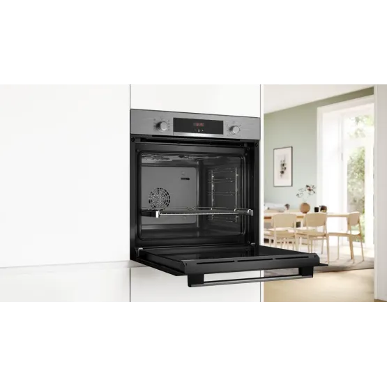 Фурна за вграждане Bosch HBA534ES3 , 71 , Eco Clean Direct , Push бутони , А+